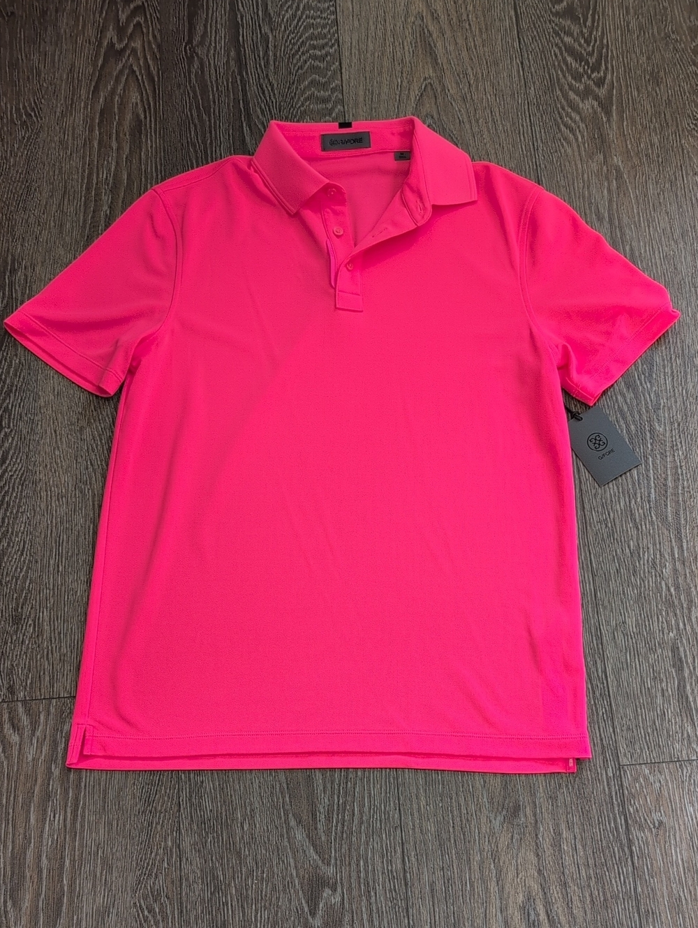 G/FORE Neon Pink Golf Shirt